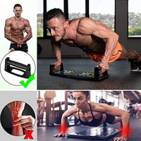 New Foldable 9 in 1 Body Building Push Up Board