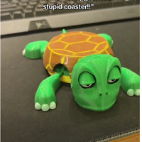 Funny Turtle Mug Coaster