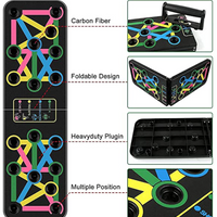 New Foldable 9 in 1 Body Building Push Up Board